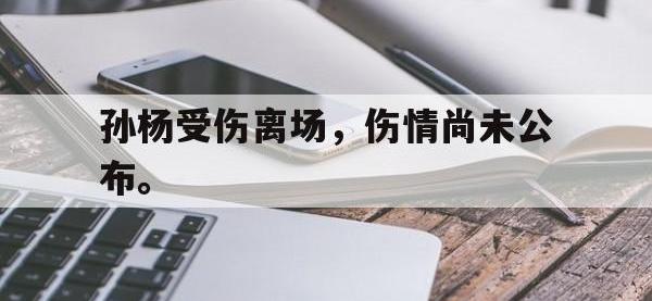 乐鱼体育真人游戏-孙杨受伤离场，伤情尚未公布。