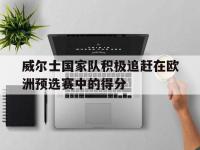 乐鱼真人游戏推荐-威尔士国家队积极追赶在欧洲预选赛中的得分
