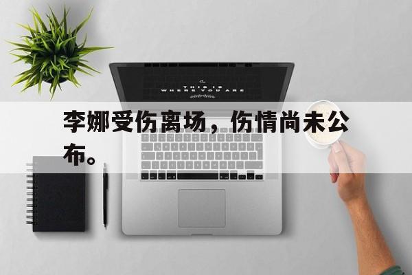李娜受伤离场，伤情尚未公布。